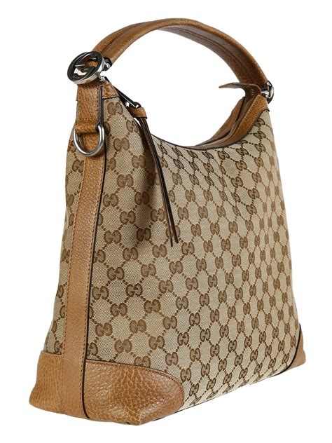 gucci gg small hobo pochette|gucci signature large hobo bag.